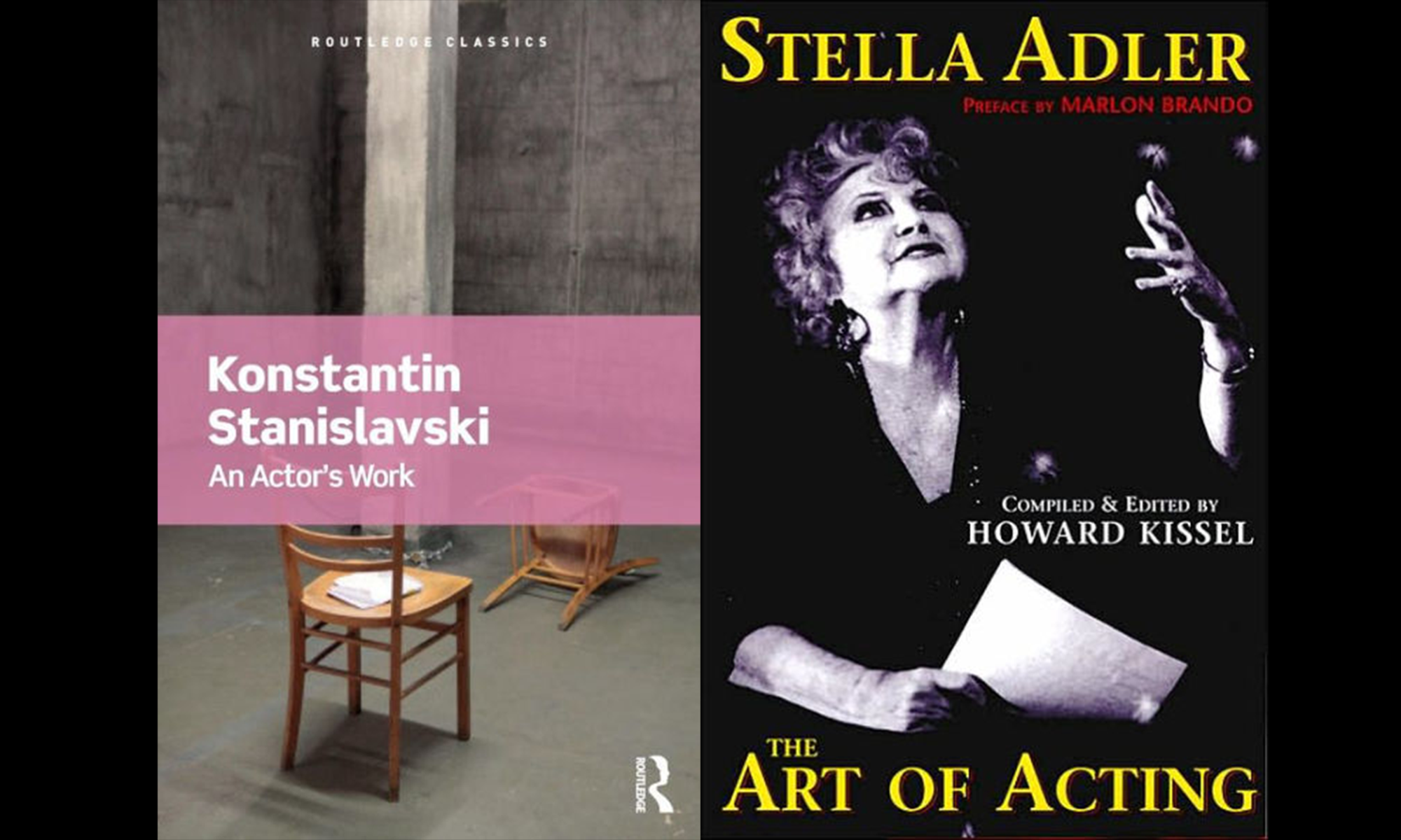 two acting books
