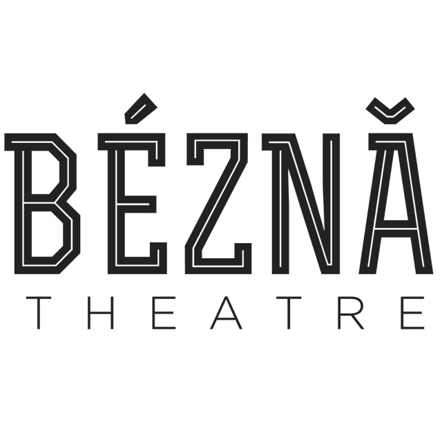 bezna theatre black text