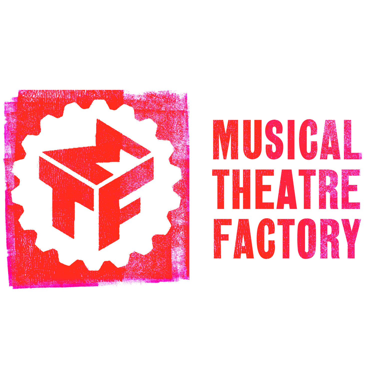 red M T F logo Musical Theatre Factory