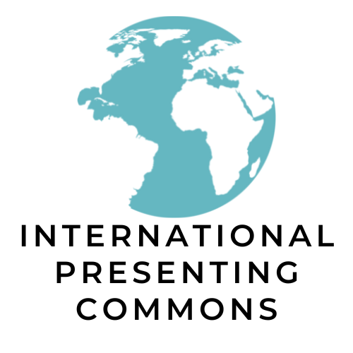 Image of a globe and the words International Presenting Commons