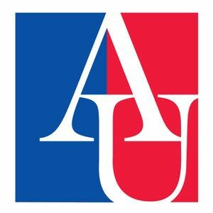 Arts at American University logo.