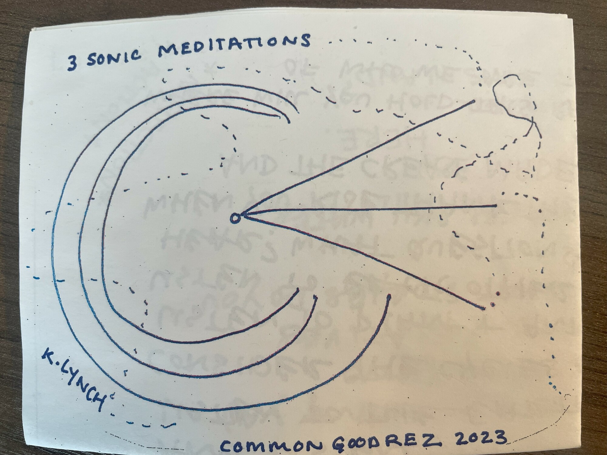 A sketch from a zine.