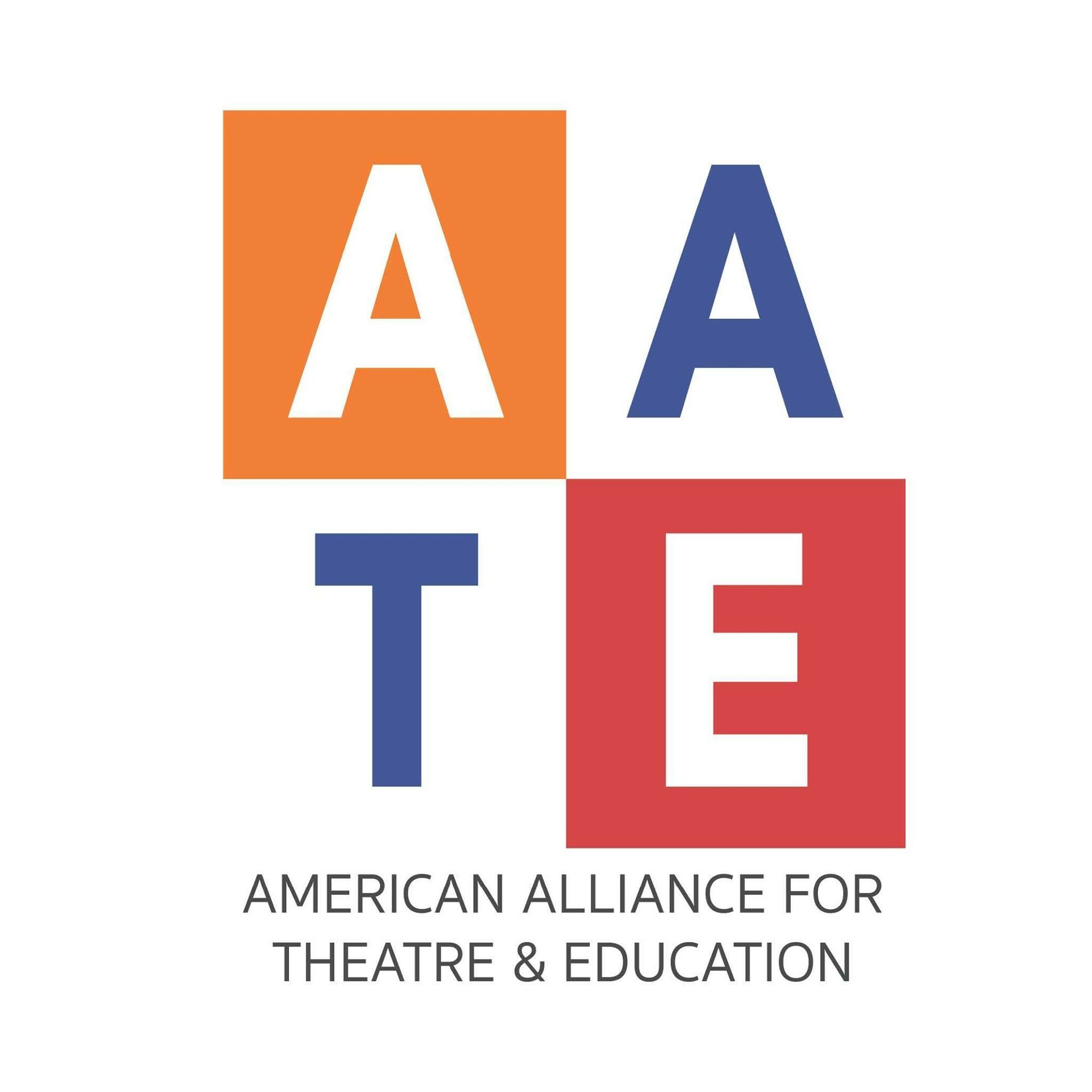 american alliance for theatre & education logo.