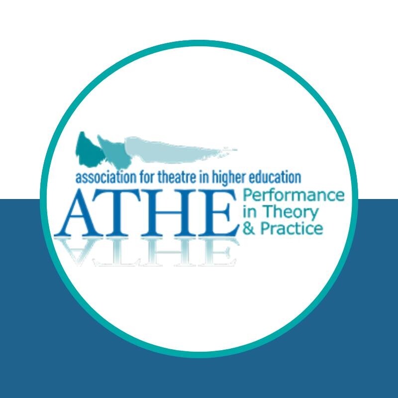 logo for the association for theatre in higher education.