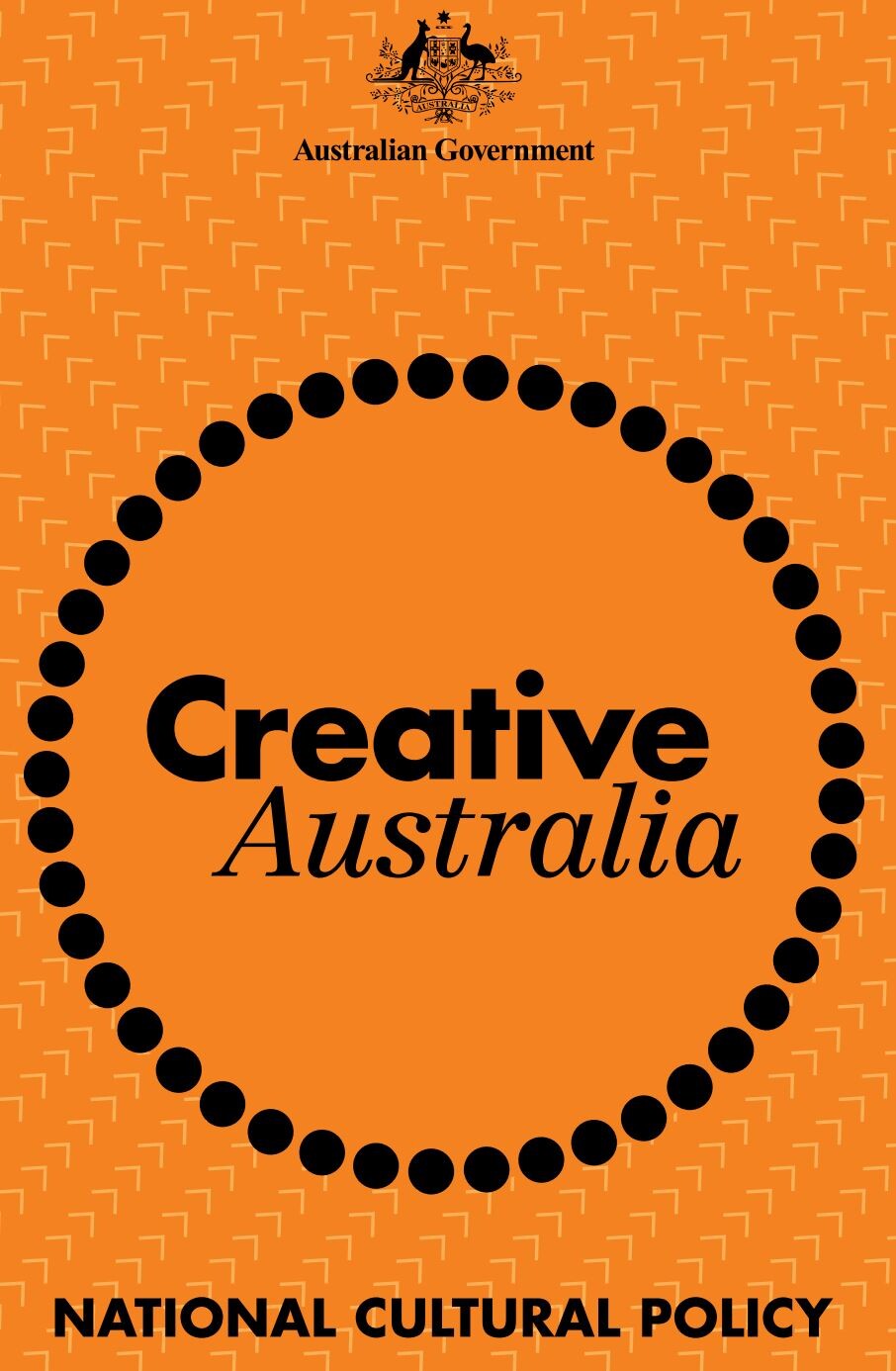A promotional graphic for Creative Australia.