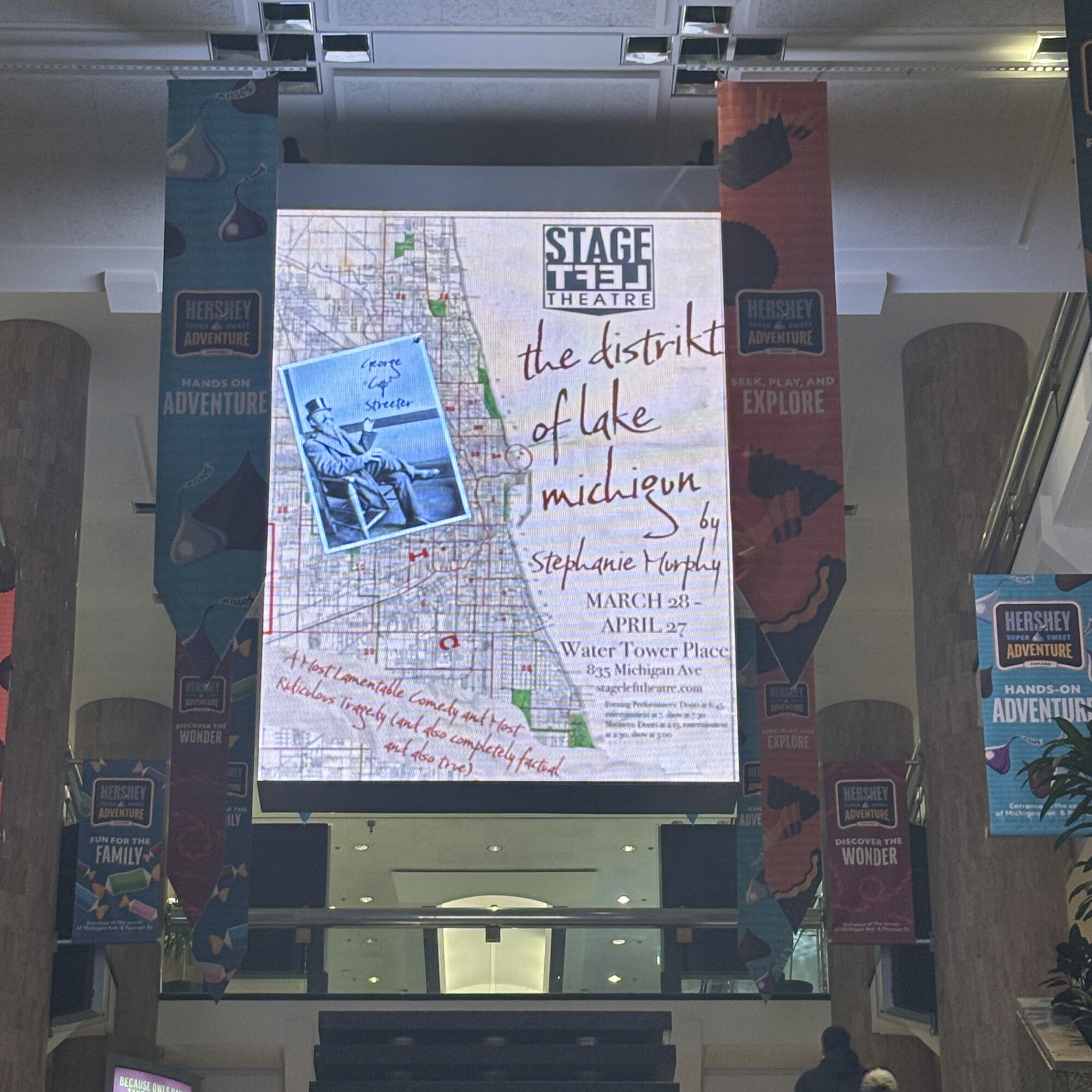 A poster advertising The Distrikt of Lake Michigun.