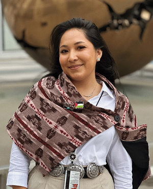 Nizhoni Begay portrait.
