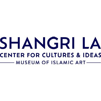 logo for the shangri la museum of islamic art, culture, and design.