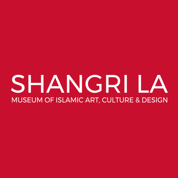 logo for the shangri la museum of islamic art, culture, and design.