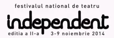 Logo for National Theatre Festival Romania.