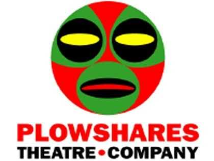 Logo for Plowshares Theatre Company.